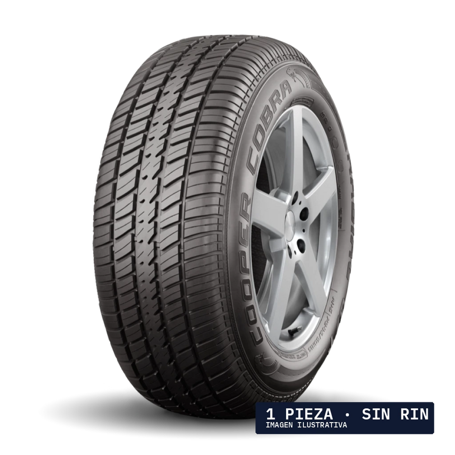 P235/60R15 COOPER COBRA RADIAL G/T 98T RWL · 1 pza — llanta en Avante Miramontes, Coyoacán, CDMX