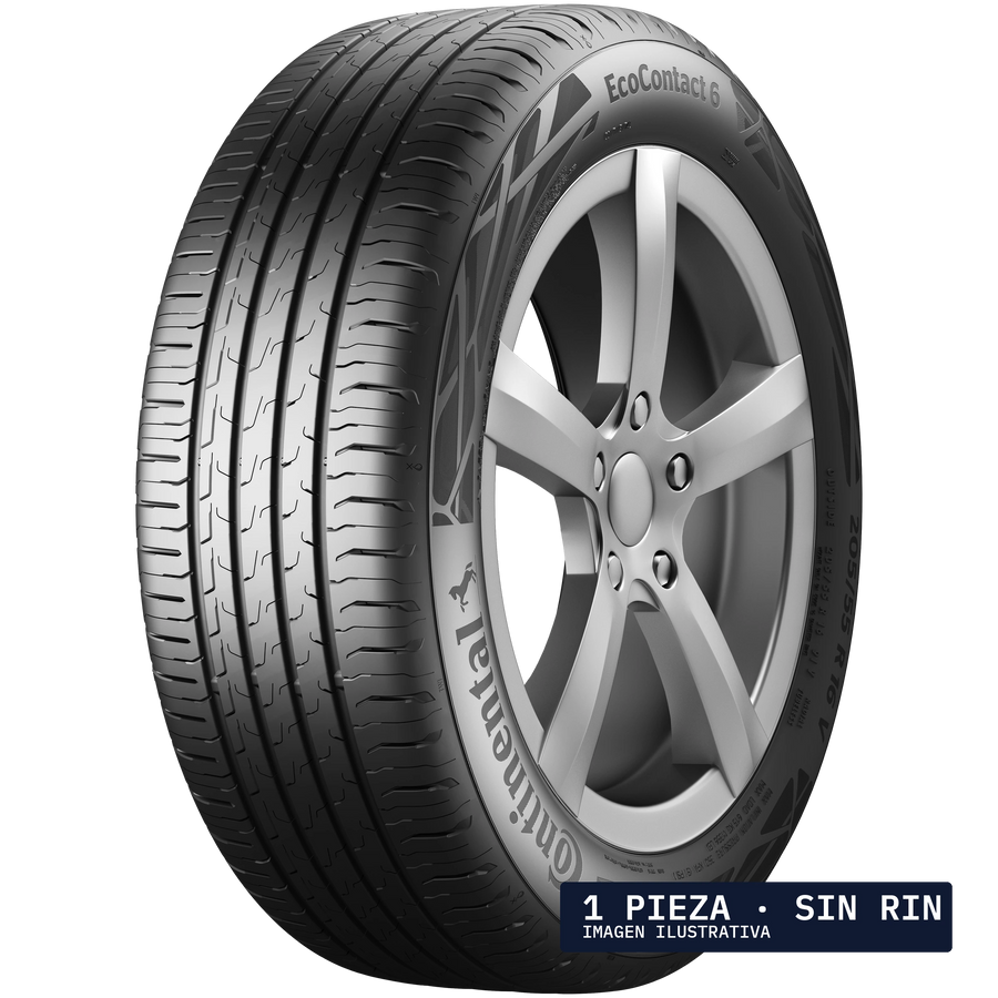 P205/55R16 CONTINENTAL ECOCONTACT 6 RUNFLAT 91W BLK OE · 1 pza — llanta en Avante Miramontes, Coyoacán, CDMX