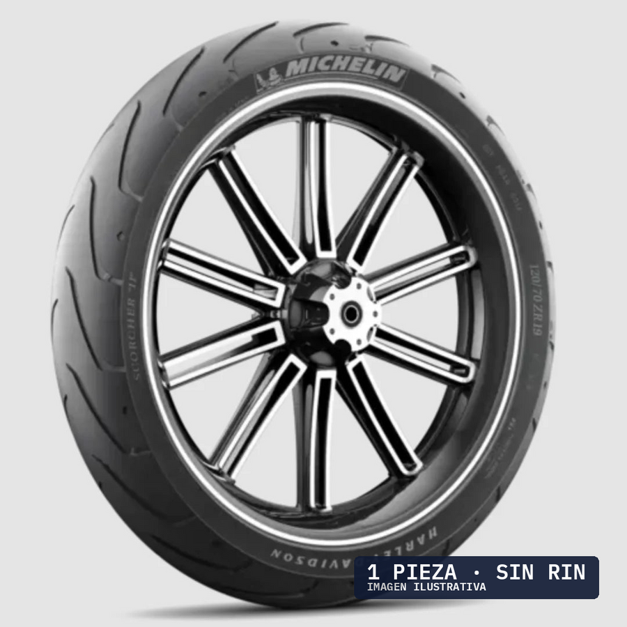 100/80-17 MICHELIN SCORCHER 11 52H TL · 1 pza — llanta en Avante Miramontes, Coyoacán, CDMX