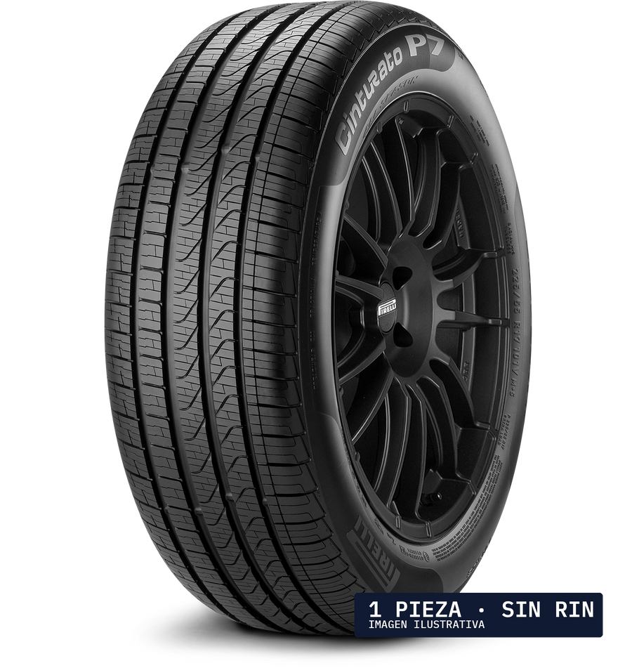 P225/45R17 PIRELLI CINTURATO P7 ALL SEASON RUNFLAT 91V BLK · 1 pza — llanta en Avante Miramontes, Coyoacán, CDMX