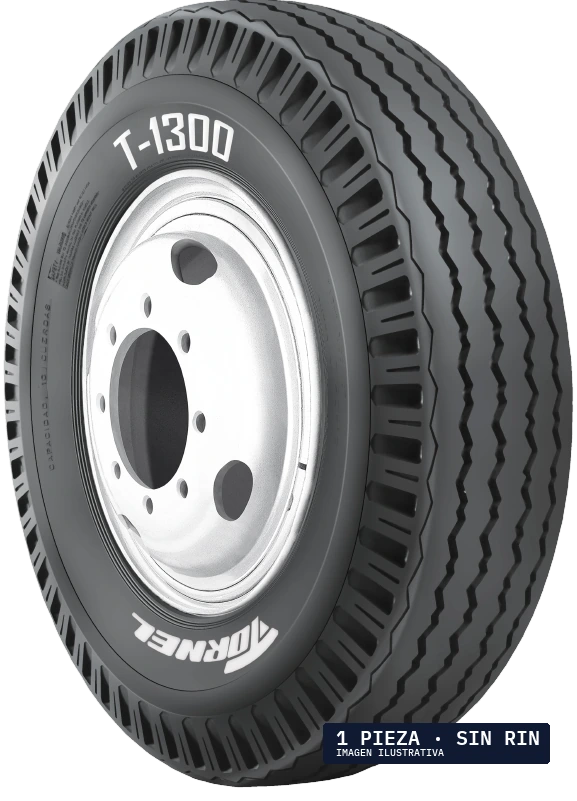 LT7.50-17 TORNEL T1300 121/116L 10C S/C · 1 pza — llanta en Avante Miramontes, Coyoacán, CDMX