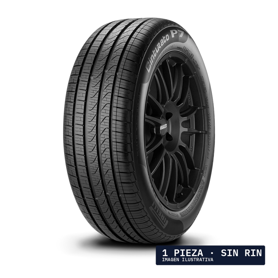 P225/60R18 PIRELLI CINTURATO P7 ALL SEASON ECOIMPACT RUNFLAT 104H BLK XL OE · 1 pza — llanta en Avante Miramontes, Coyoacán, CDMX