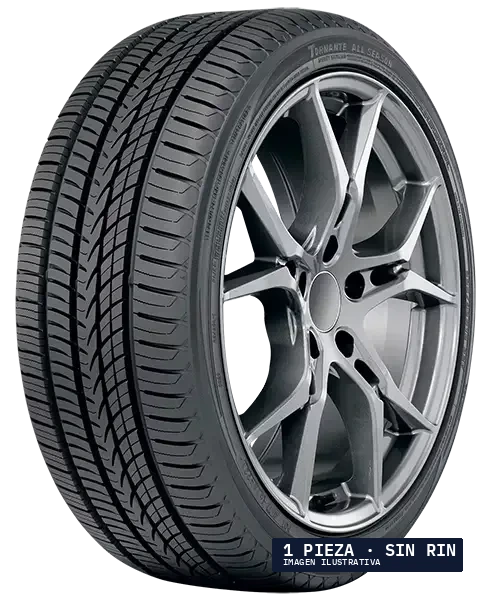 P235/50R18 YOKOHAMA TORNANTE ALL SEASON 101V BLK XL · 1 pza — llanta en Avante Miramontes, Coyoacán, CDMX