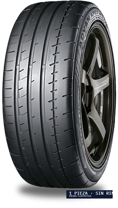 P245/40R19 YOKOHAMA ADVAN APEX V601 98Y BLK · 1 pza — llanta en Avante Miramontes, Coyoacán, CDMX