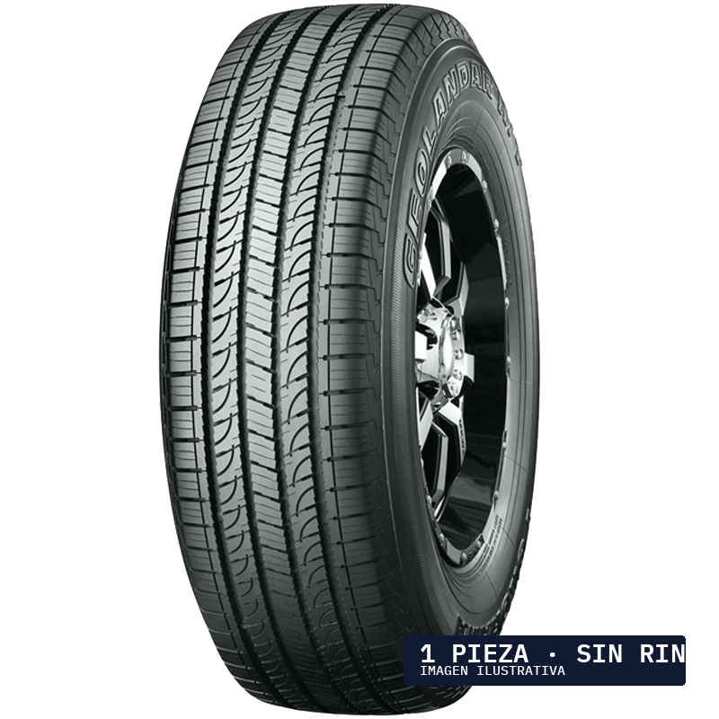 P275/50R22 YOKOHAMA GEOLANDAR HIGHWAY TERRAIN G056 111H BLK · 1 pza — llanta en Avante Miramontes, Coyoacán, CDMX