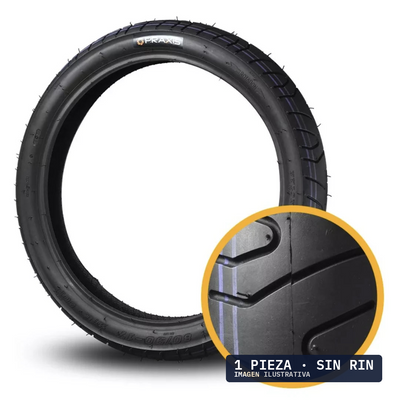 80/90-17 PRAXIS EY-1081-2 TL · 1 pza — llanta en Avante Miramontes