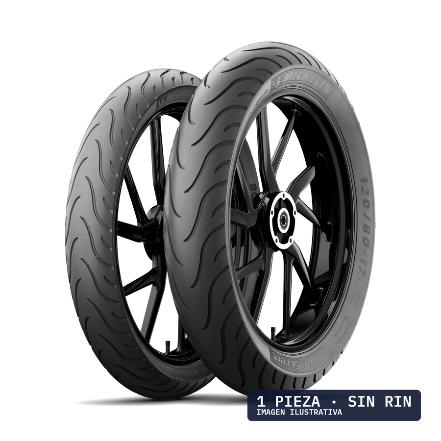 80/90-17 MICHELIN PILOT STREET REINF 50S TL/TT / · 1 pza — llanta en Avante Miramontes, Coyoacán, CDMX