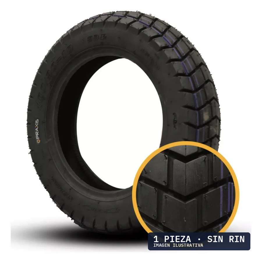 90/90-12 PRAXIS EY-396 TL · 1 pza — llanta en Avante Miramontes, Coyoacán, CDMX