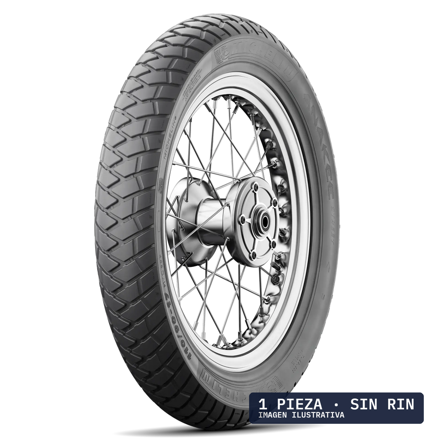 110/90-17 MICHELIN ANAKEE STREET 60P TL R M/C · 1 pza — llanta en Avante Miramontes, Coyoacán, CDMX
