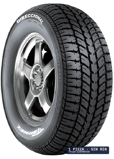 P205/60R13 TORNEL DIRECCIONAL 86S BLK · 1 pza — llanta en Avante Miramontes