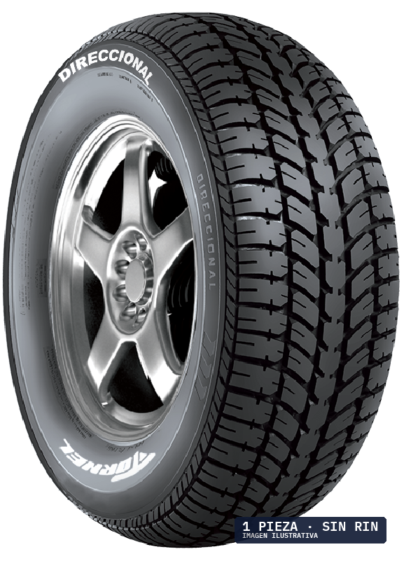 P205/60R13 TORNEL DIRECCIONAL 86S BLK · 1 pza — llanta en Avante Miramontes, Coyoacán, CDMX