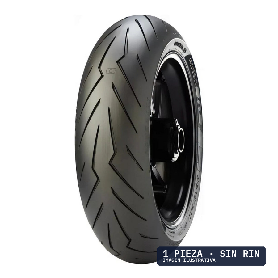 120/70ZR17 PIRELLI DIABLO ROSSO III 58W TL FRONT · 1 pza — llanta en Avante Miramontes, Coyoacán, CDMX