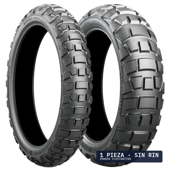 110/80B19 BRIDGESTONE ADVENTURE CROSS AX41 59Q · 1 pza — llanta en Avante Miramontes, Coyoacán, CDMX