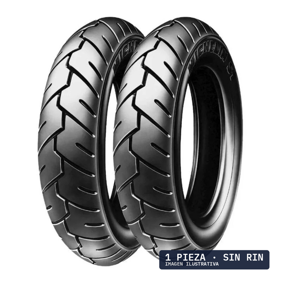 90/90-10 MICHELIN S1 50J TL/TT · 1 pza — llanta en Avante Miramontes, Coyoacán, CDMX