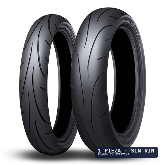 130/70-17 DUNLOP Q-LITE 62H M/C REAR TL · 1 pza — llanta en Avante Miramontes, Coyoacán, CDMX