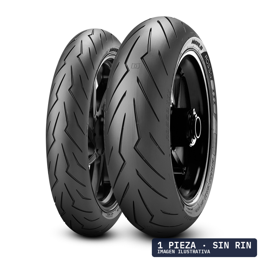 190/55ZR17 PIRELLI DIABLO ROSSO III 75W S/C · 1 pza — llanta en Avante Miramontes, Coyoacán, CDMX