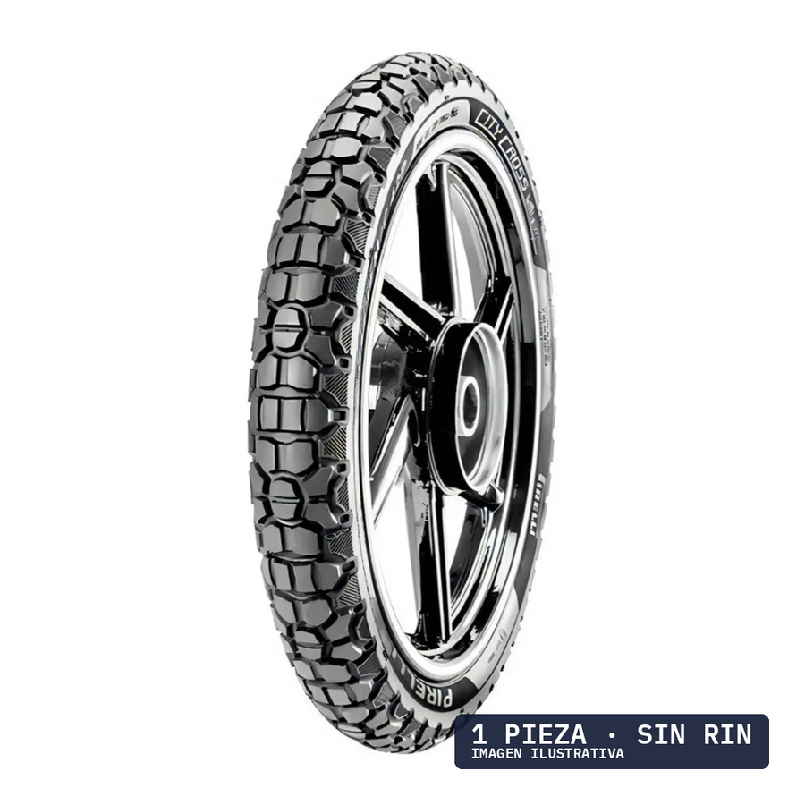 2.50-17 PIRELLI CITY CROSS 38P REINF TT · 1 pza — llanta en Avante Miramontes, Coyoacán, CDMX