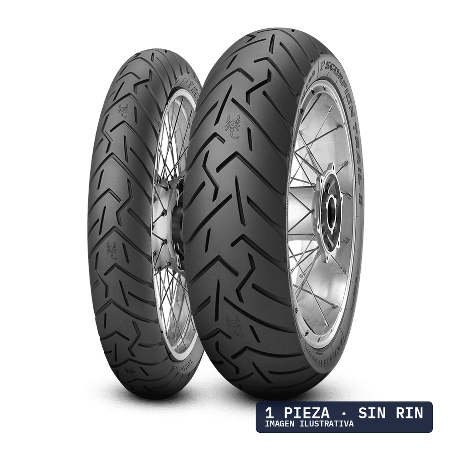 140/80R17 PIRELLI Scorpion Trail II 69V TL · 1 pza — llanta en Avante Miramontes, Coyoacán, CDMX
