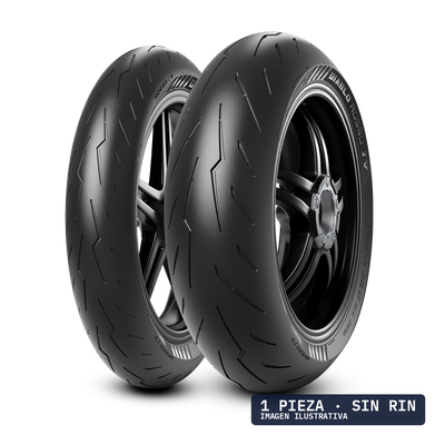 110/70ZR17 PIRELLI DIABLO ROSSO IV 54W TL · 1 pza — llanta en Avante Miramontes
