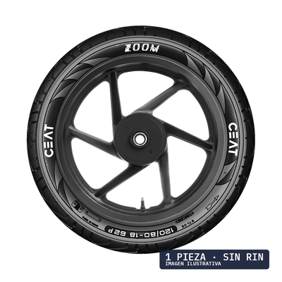 100/90-17 CEAT ZOOM XL 55P R TL · 1 pza — llanta en Avante Miramontes
