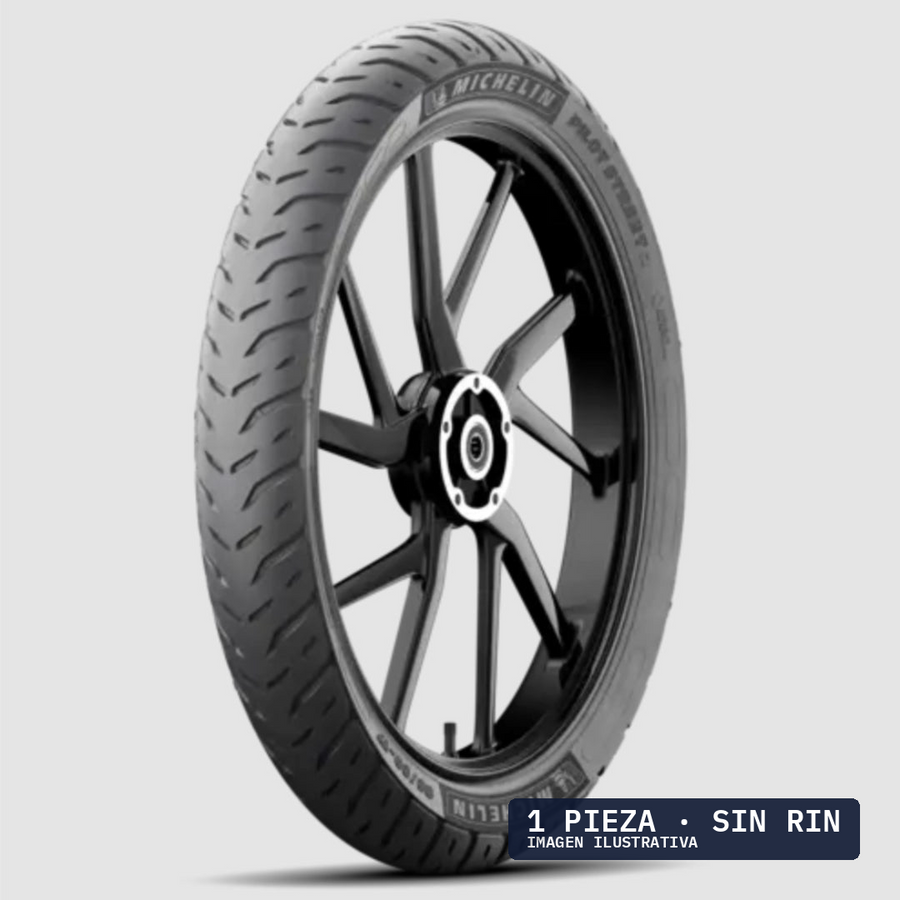 70/90-17 MICHELIN PILOT STREET 2 43S TL REINF / · 1 pza — llanta en Avante Miramontes, Coyoacán, CDMX