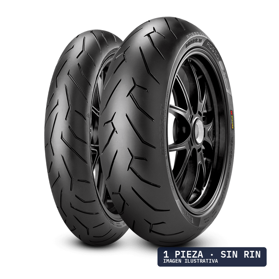 160/60R17 PIRELLI DIABLO ROSSO II 69W TL · 1 pza — llanta en Avante Miramontes, Coyoacán, CDMX