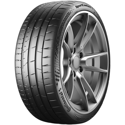P245/45R18 CONTINENTAL SPORTCONTACT 7 100Y BLK XL OE — llanta en Avante Miramontes