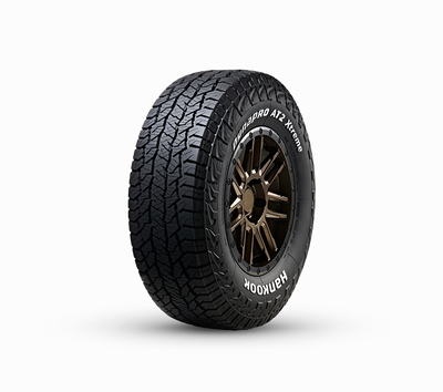 LT245/75R17 HANKOOK RF12 DYNAPRO AT2 XTREME ALL TERRAIN 121/118S RWL 10C · 1 pza — llanta en Avante Miramontes