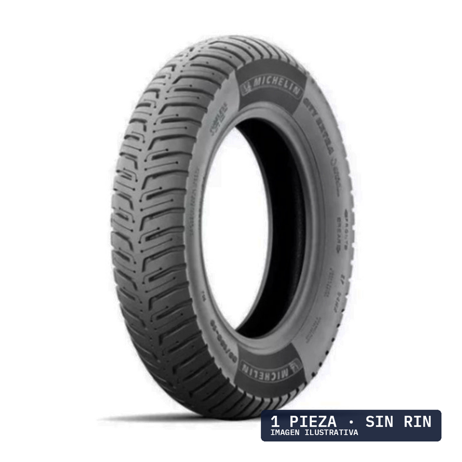 100/90-17 MICHELIN CITY EXTRA 55S TL/TT · 1 pza — llanta en Avante Miramontes, Coyoacán, CDMX