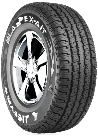 LT225/75R16 JK TYRE BLAZZE X-A/T ALL TERRAIN 115/112R BLK 10C — llanta en Avante Miramontes