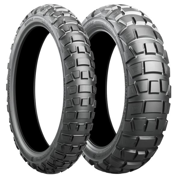 Llanta 110/80B19 Bridgestone ADVENTURE CROSS AX41 para motocicleta — Avante Miramontes