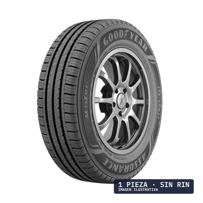P185/70R13 GOODYEAR ASSURANCE MAXLIFE 86T BLK · 1 pza — llanta en Avante Miramontes