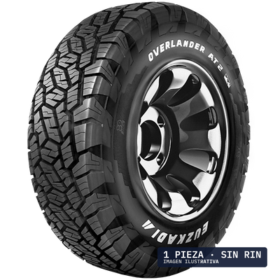 LT27X8.50R14 EUZKADI OVERLANDER AT2 ALL TERRAIN 95Q RWL 6C · 1 pza — llanta en Avante Miramontes