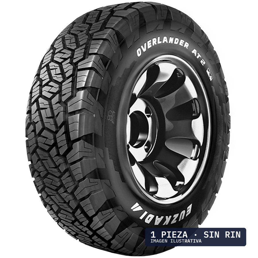 LT27X8.50R14 EUZKADI OVERLANDER AT2 ALL TERRAIN 95Q RWL 6C · 1 pza — llanta en Avante Miramontes, Coyoacán, CDMX
