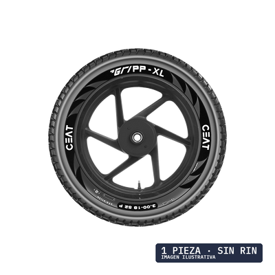 90/90-19 CEAT GRIPP XL 52P F TT · 1 pza — llanta en Avante Miramontes