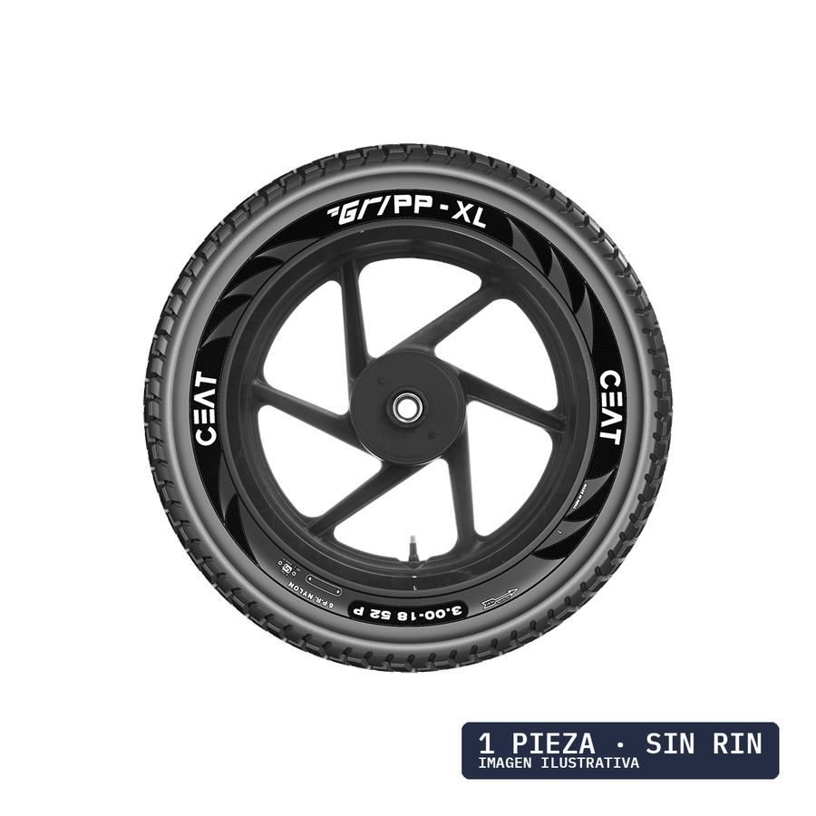 90/90-19 CEAT GRIPP XL 52P F TT · 1 pza — llanta en Avante Miramontes, Coyoacán, CDMX