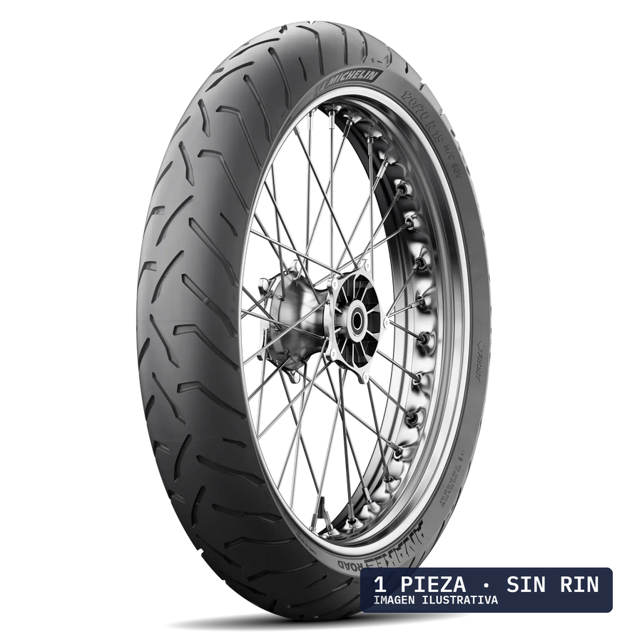 120/70ZR-19 MICHELIN ANAKEE ROAD 60W DEL TL/TT (90/10) · 1 pza — llanta en Avante Miramontes, Coyoacán, CDMX
