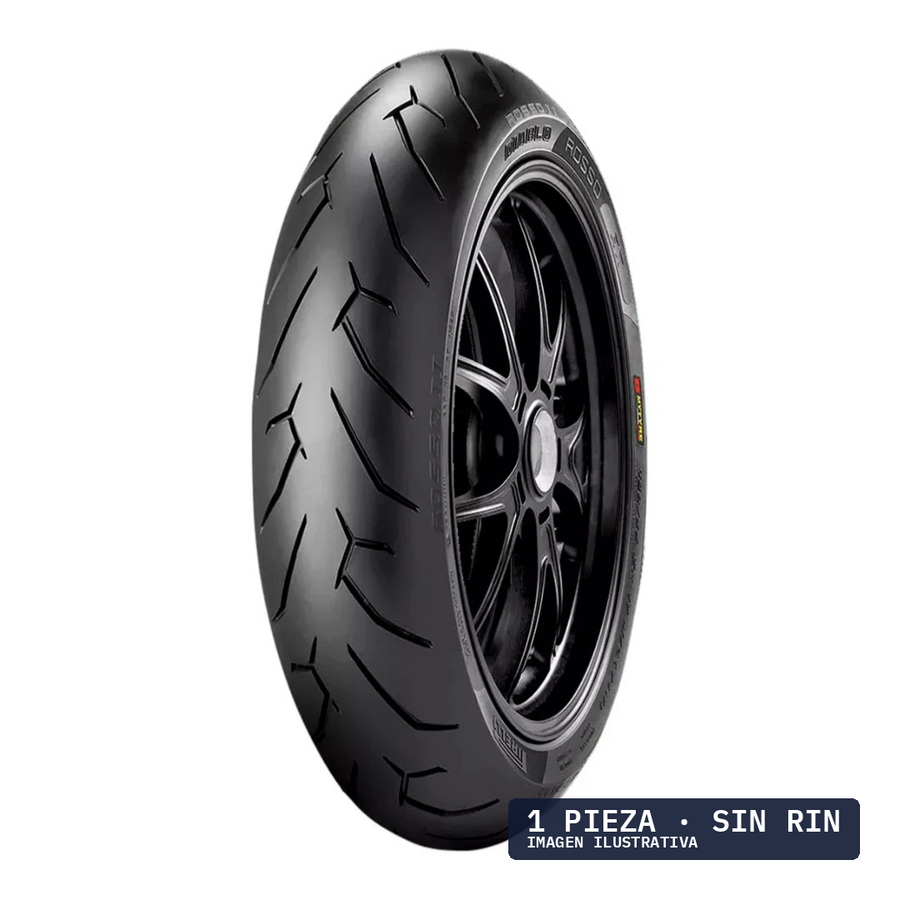 140/60R17 PIRELLI DIABLO ROSSO II 63H R TL · 1 pza — llanta en Avante Miramontes, Coyoacán, CDMX
