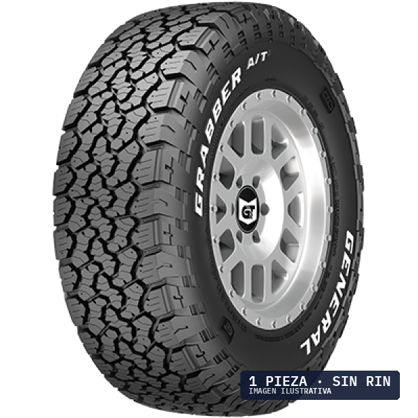 LT27X8.50R14 GENERAL GRABBER ATX ALL TERRAIN 95Q RWL 6C · 1 pza — llanta en Avante Miramontes, Coyoacán, CDMX