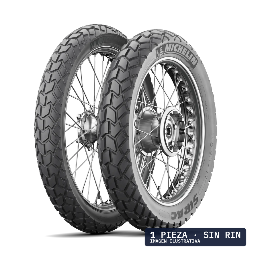 80/90-21 MICHELIN SIRAC 48R · 1 pza — llanta en Avante Miramontes, Coyoacán, CDMX