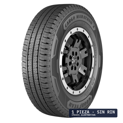 LT185/R14 GOODYEAR CARGO MARATHON 2 102/100R BLK 8C · 1 pza — llanta en Avante Miramontes