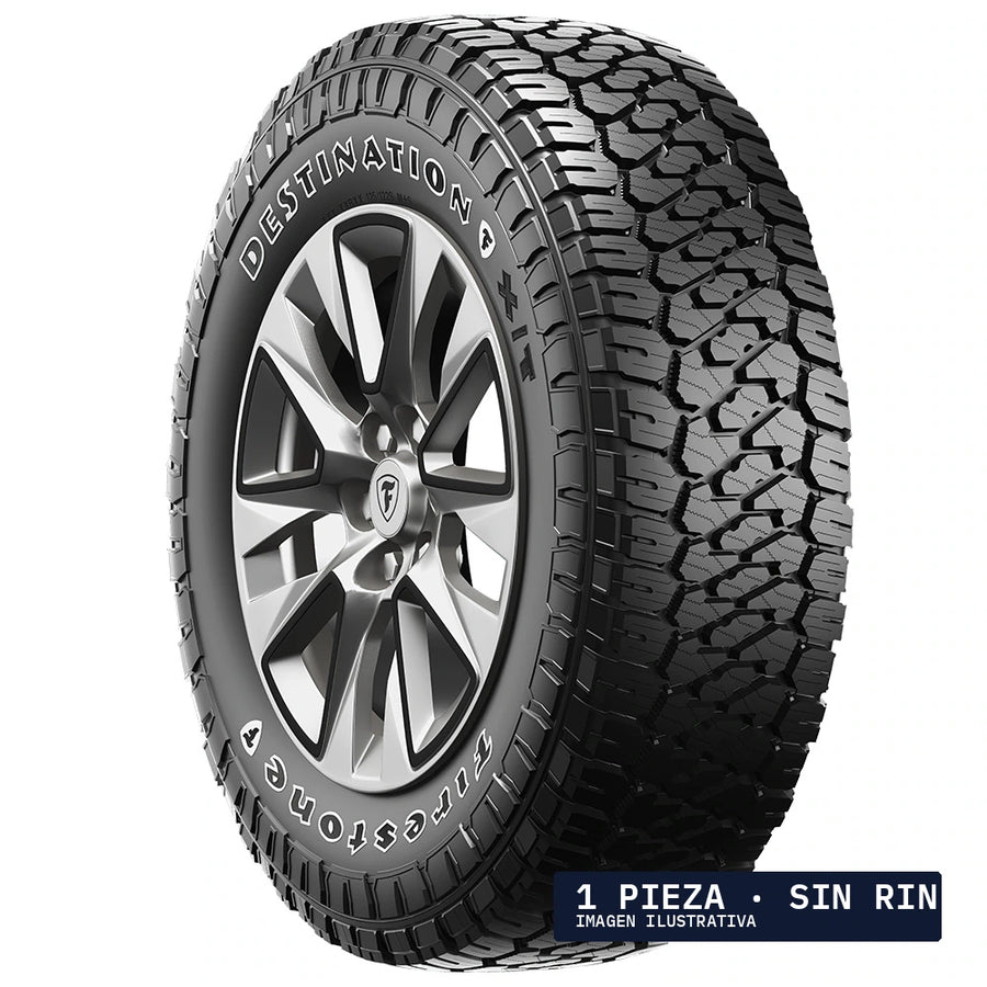 LT31X10.50R15 FIRESTONE DESTINATION X/T ALL TERRAIN 109R OWL 6C · 1 pza — llanta en Avante Miramontes, Coyoacán, CDMX