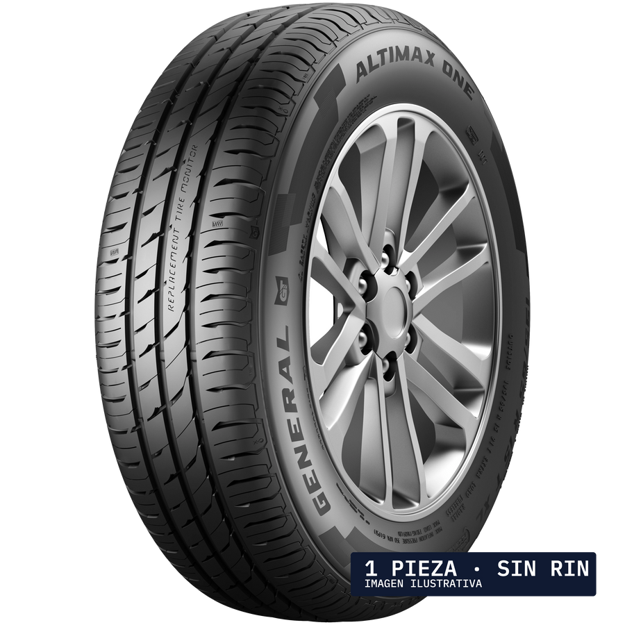 P175/65R14 GENERAL ALTIMAX ONE 82T BLK · 1 pza — llanta en Avante Miramontes, Coyoacán, CDMX