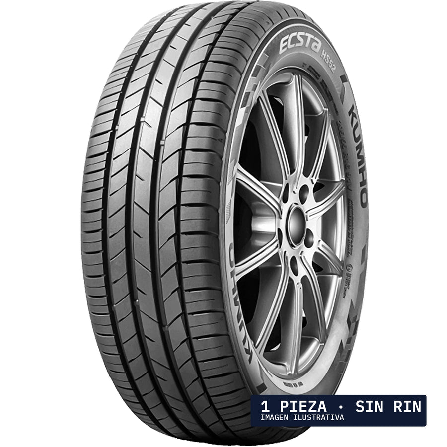 P225/45R19 KUMHO HS52 ECSTA 92W BLK · 1 pza — llanta en Avante Miramontes, Coyoacán, CDMX
