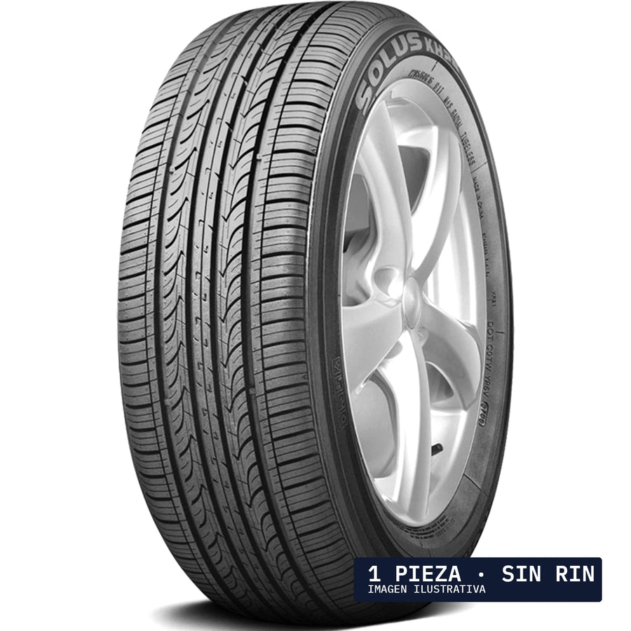 225/50R-17 KUMHO KH25 SOLUS · 1 pza — llanta en Avante Miramontes, Coyoacán, CDMX