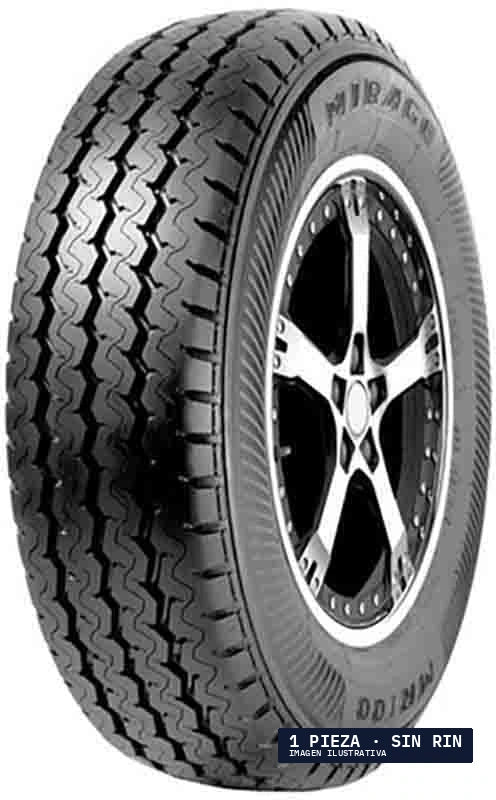 LT195/R15 MIRAGE MR-300 106/104R BLK 8C · 1 pza — llanta en Avante Miramontes, Coyoacán, CDMX