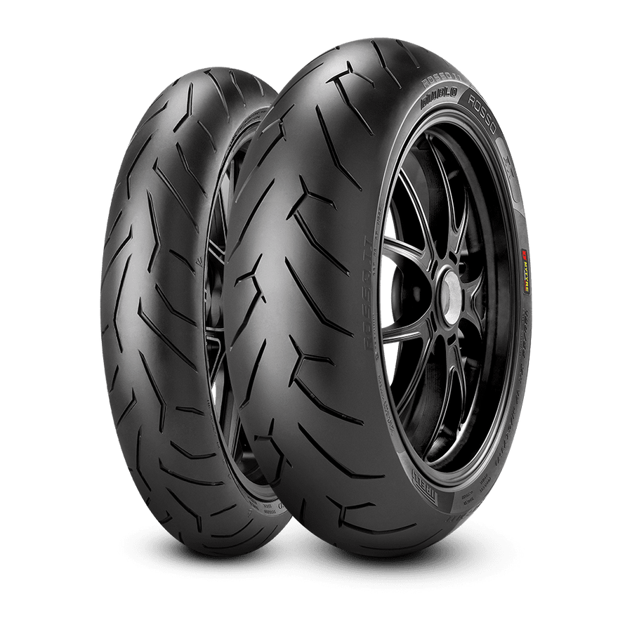 Llanta 180/55ZR17 Pirelli DIABLO ROSSO II para motocicleta — Avante Miramontes