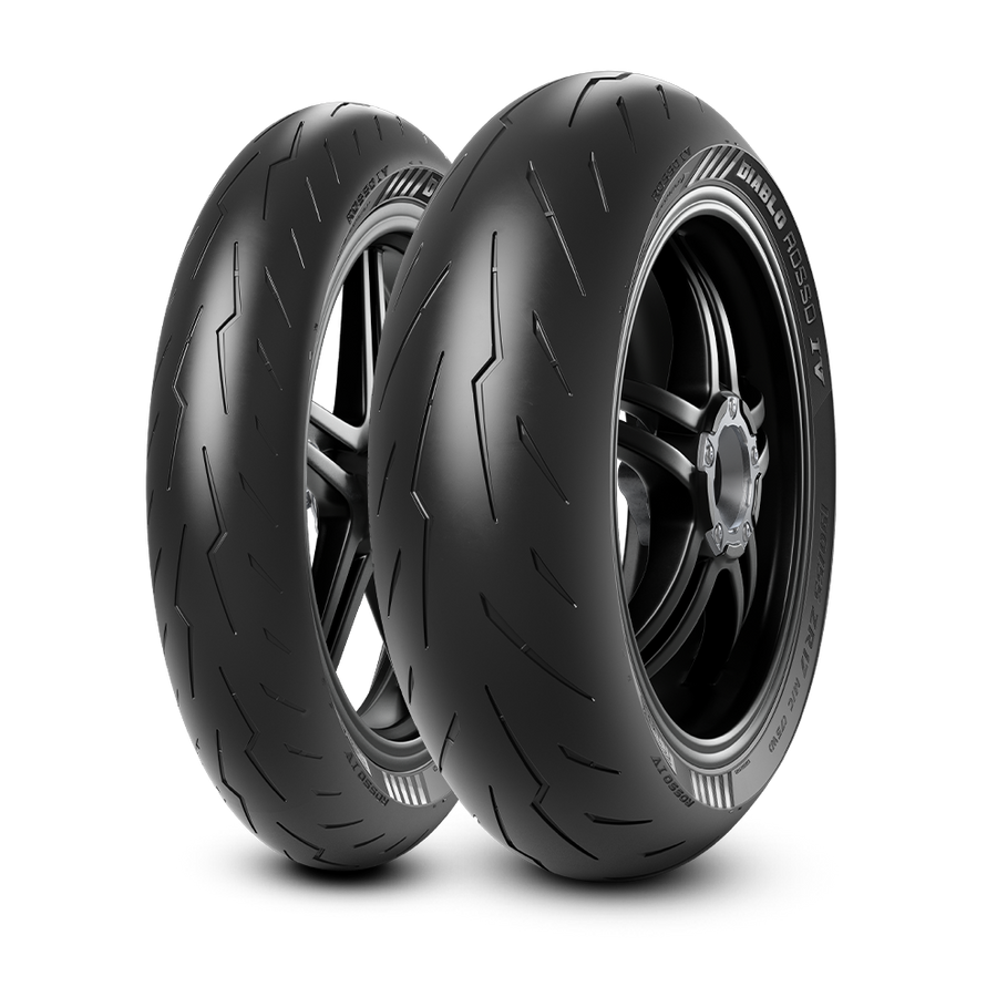 Llanta 200/55ZR17 Pirelli DIABLO ROSSO IV para motocicleta — Avante Miramontes